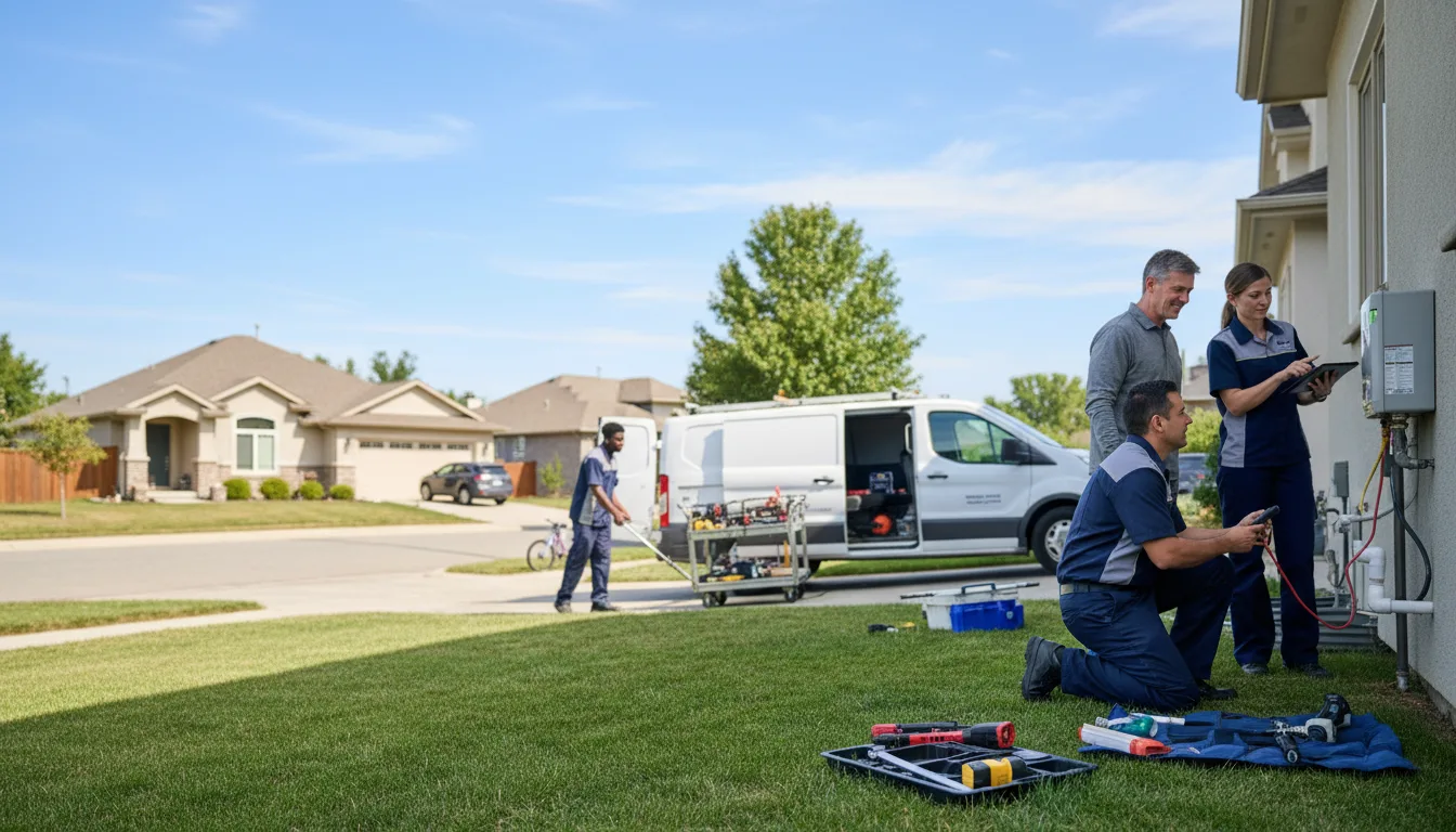 Tankless water heater service in Murphys, CA